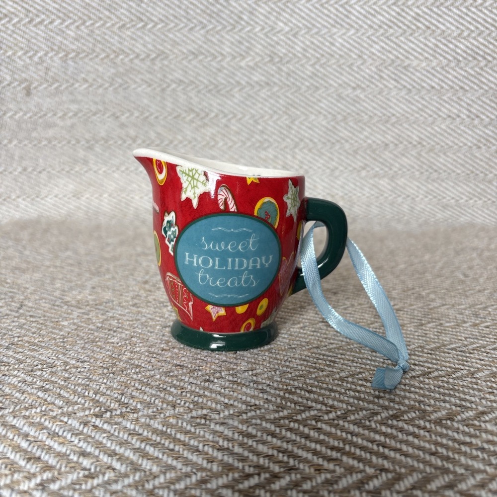 Pioneer Woman Christmas Measuring Cup Ornament Cookie Holiday Treats